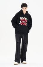 LOSTCTRL Sunset Embroidered Logo Print Hoodie - COPPING THREADS - LOSTCTRL