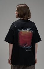 LOSTCTRL Sunset Print Tee - COPPING THREADS - LOSTCTRL