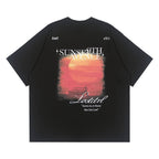 LOSTCTRL Sunset Print Tee - COPPING THREADS - LOSTCTRL
