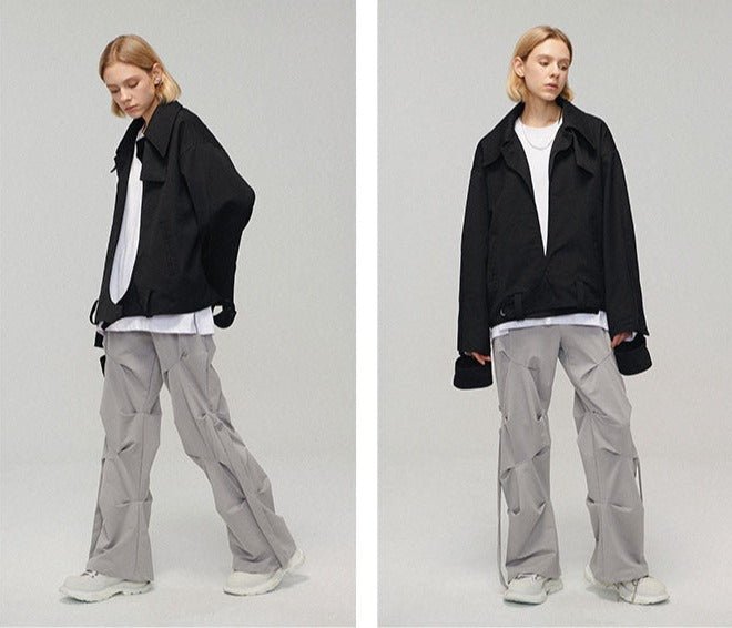 LOSTCTRL Vibe Ro Pleated Trousers - COPPING THREADS - LOSTCTRL