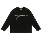 LOSTCTRL Wilted Letter Print Long Sleeve Tee - COPPING THREADS - LOSTCTRL