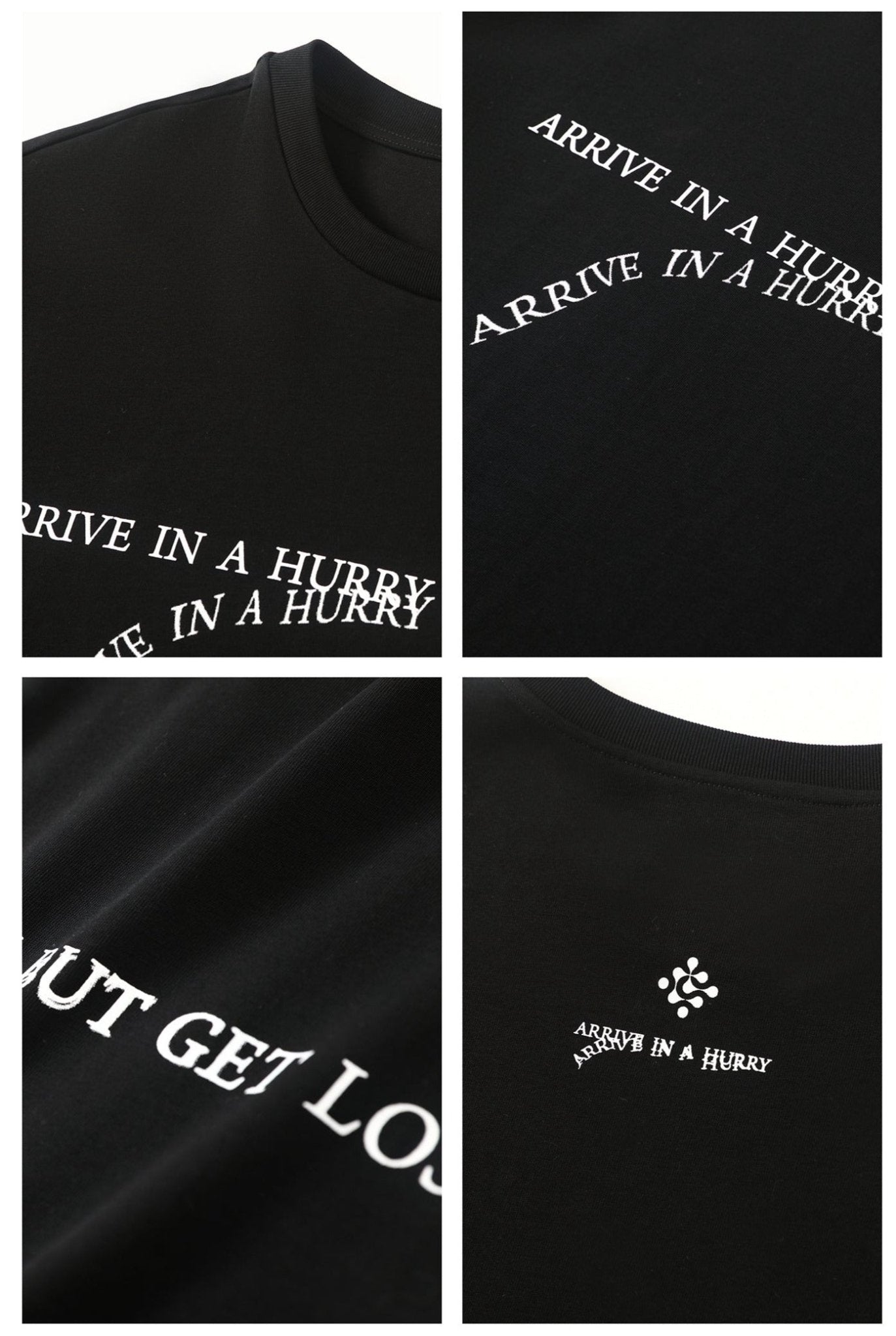 LOSTCTRL Wilted Letter Print Long Sleeve Tee - COPPING THREADS - LOSTCTRL