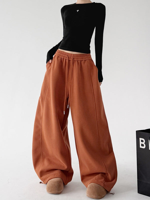 Low-Rise Balloon Sweatpants - CT237 - COPPING THREADS - CT ORIGINALS