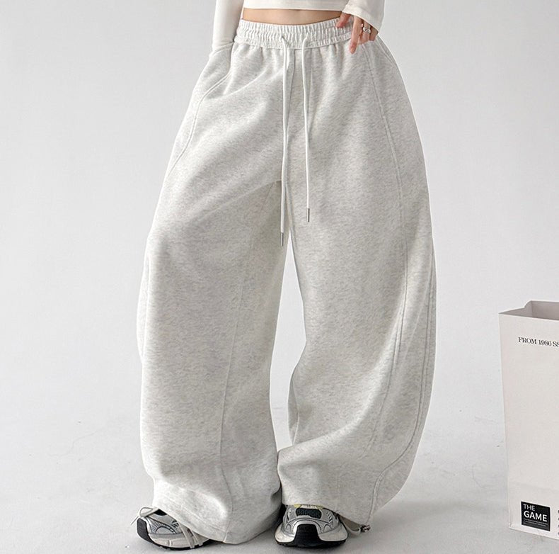 Low-Rise Balloon Sweatpants - CT237 - COPPING THREADS - CT ORIGINALS