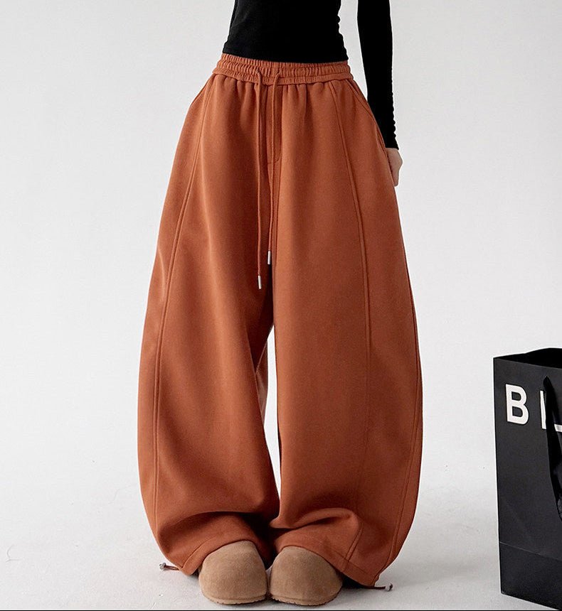 Low-Rise Balloon Sweatpants - CT237 - COPPING THREADS - CT ORIGINALS