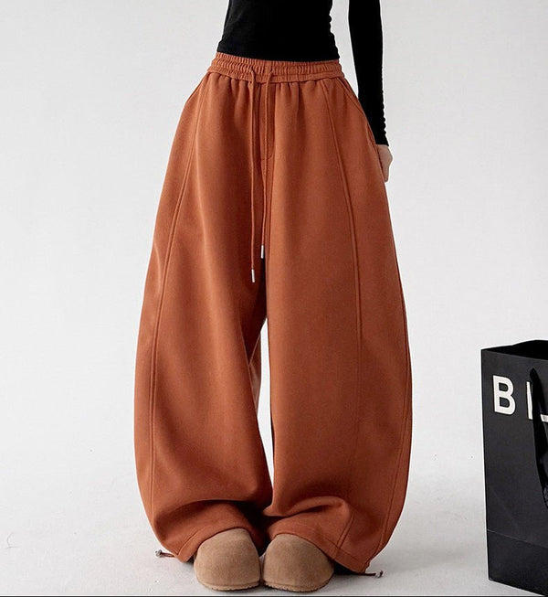 Low-Rise Balloon Sweatpants - CT237 - COPPING THREADS - CT ORIGINALS
