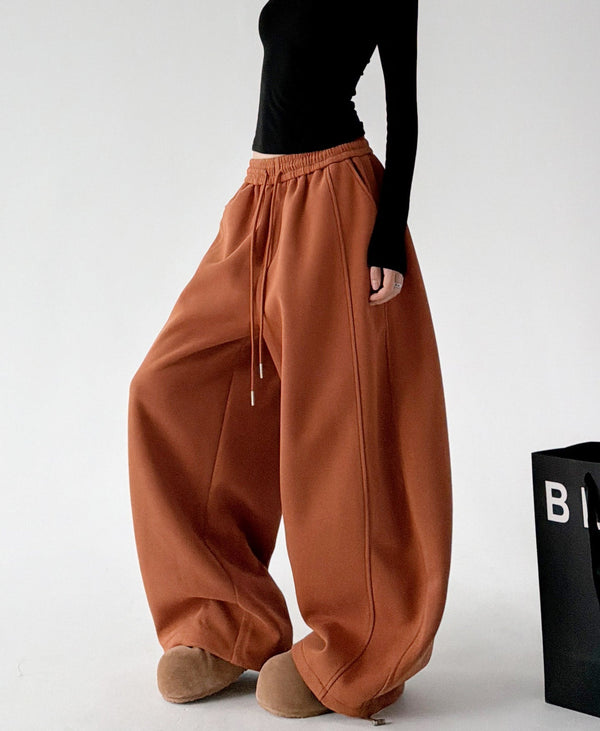 Low-Rise Balloon Sweatpants - CT237 - COPPING THREADS - CT ORIGINALS