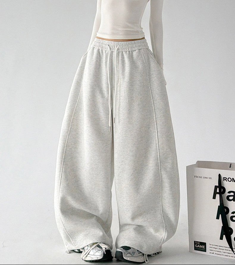 Low-Rise Balloon Sweatpants - CT237 - COPPING THREADS - CT ORIGINALS