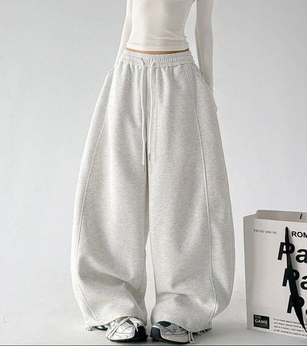 Low-Rise Balloon Sweatpants - CT237 - COPPING THREADS - CT ORIGINALS
