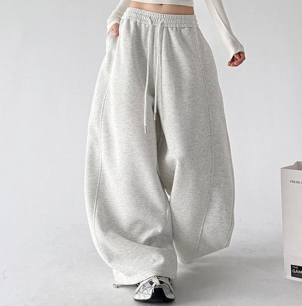 Low-Rise Balloon Sweatpants - CT237 - COPPING THREADS - CT ORIGINALS