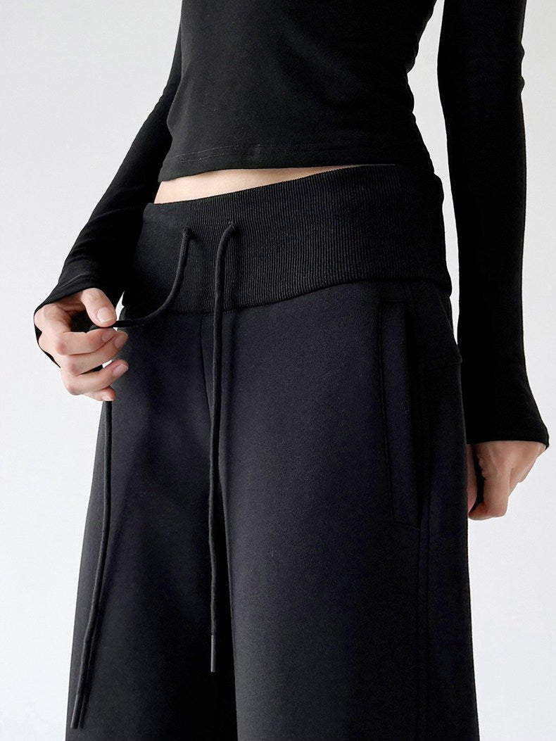 Low-Rise Flared Sweatpants - CT875 - COPPING THREADS - CT ORIGINALS