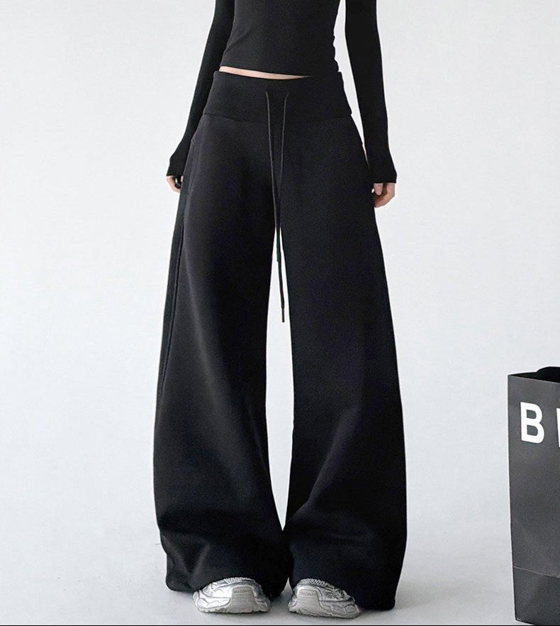 Low-Rise Flared Sweatpants - CT875 - COPPING THREADS - CT ORIGINALS