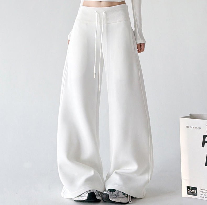 Low-Rise Flared Sweatpants - CT875 - COPPING THREADS - CT ORIGINALS