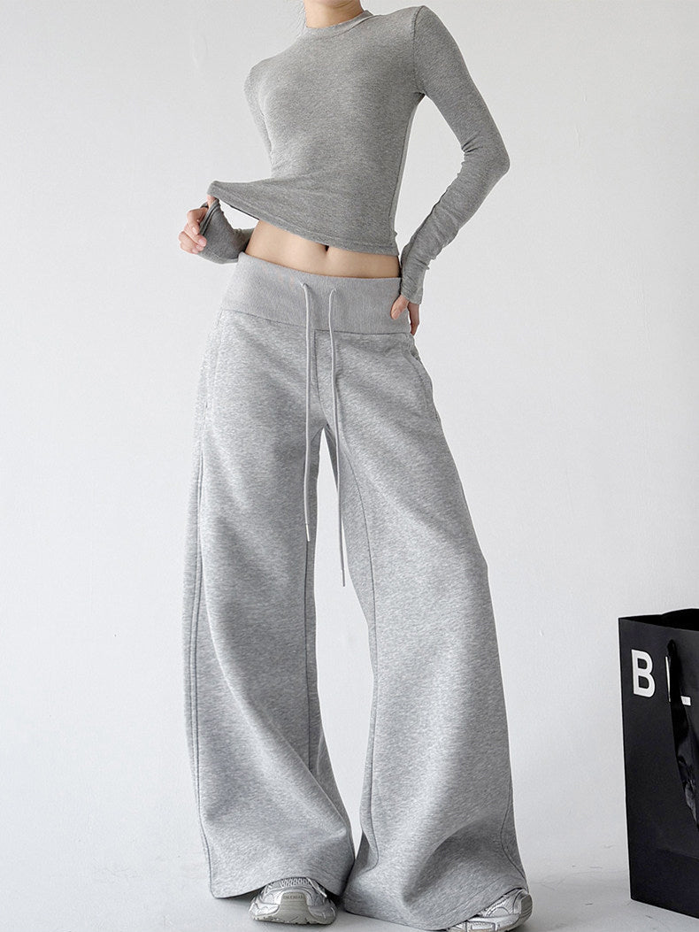 Low-Rise Flared Sweatpants - CT875 - COPPING THREADS - CT ORIGINALS