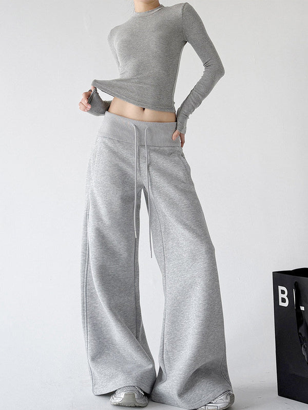 Low-Rise Flared Sweatpants - CT875 - COPPING THREADS - CT ORIGINALS