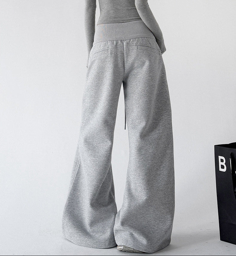 Low-Rise Flared Sweatpants - CT875 - COPPING THREADS - CT ORIGINALS