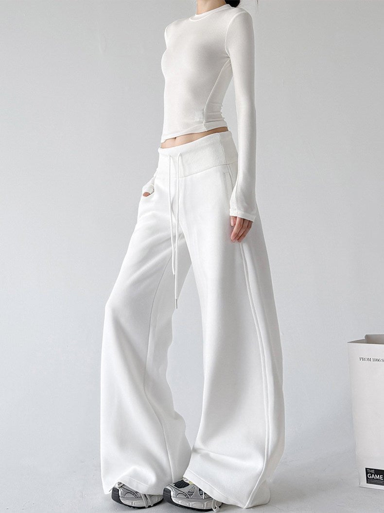 Low-Rise Flared Sweatpants - CT875 - COPPING THREADS - CT ORIGINALS