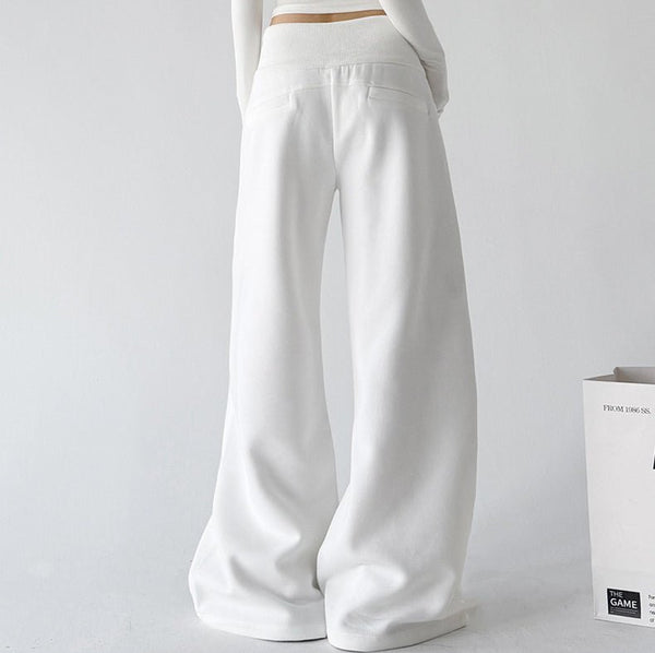 Low-Rise Flared Sweatpants - CT875 - COPPING THREADS - CT ORIGINALS