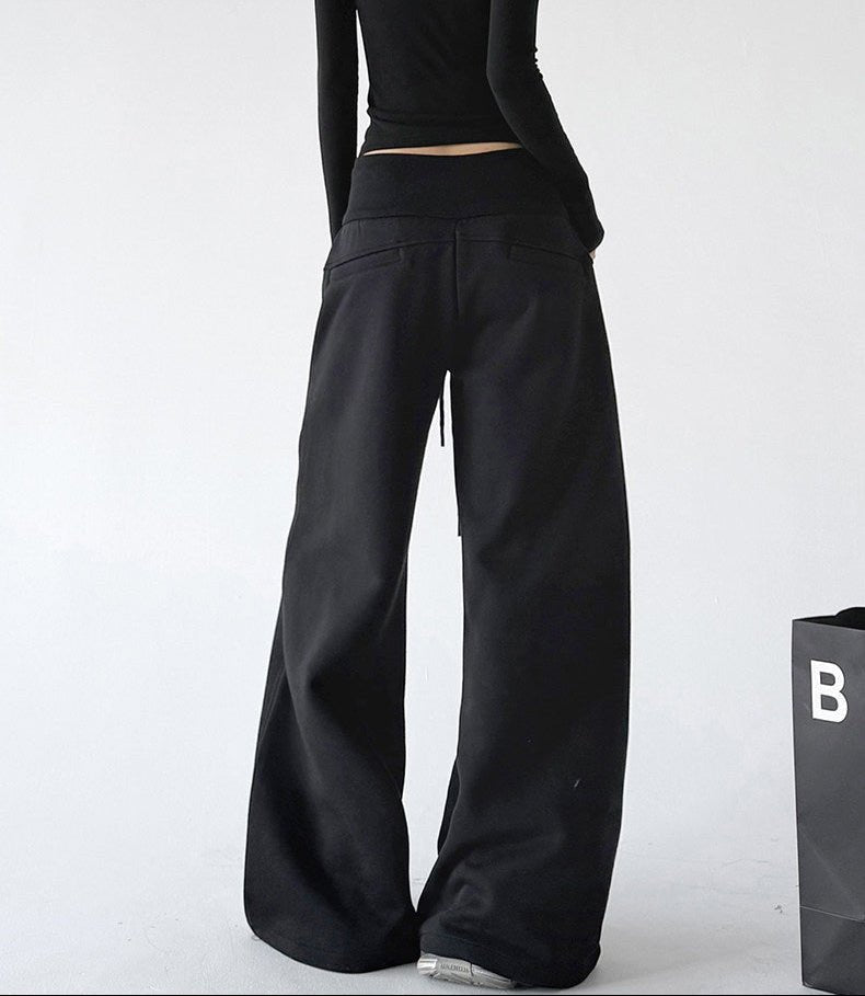 Low-Rise Flared Sweatpants - CT875 - COPPING THREADS - CT ORIGINALS