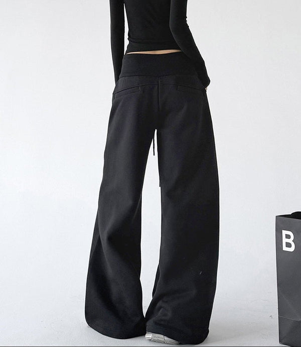 Low-Rise Flared Sweatpants - CT875 - COPPING THREADS - CT ORIGINALS