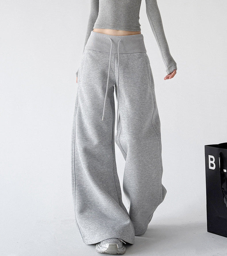 Low-Rise Flared Sweatpants - CT875 - COPPING THREADS - CT ORIGINALS