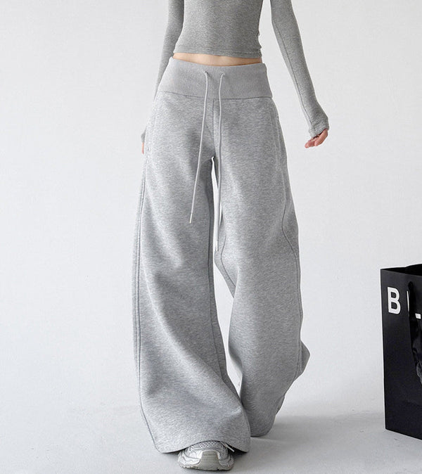 Low-Rise Flared Sweatpants - CT875 - COPPING THREADS - CT ORIGINALS