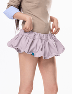 Low - Rise Ruffle Hem Mini Skort - COPPING THREADS - Jikoo