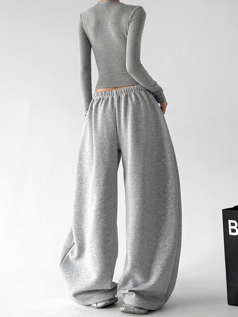 Low-Rise Wide-Leg Sweatpants - CT66244 - COPPING THREADS - CT ORIGINALS