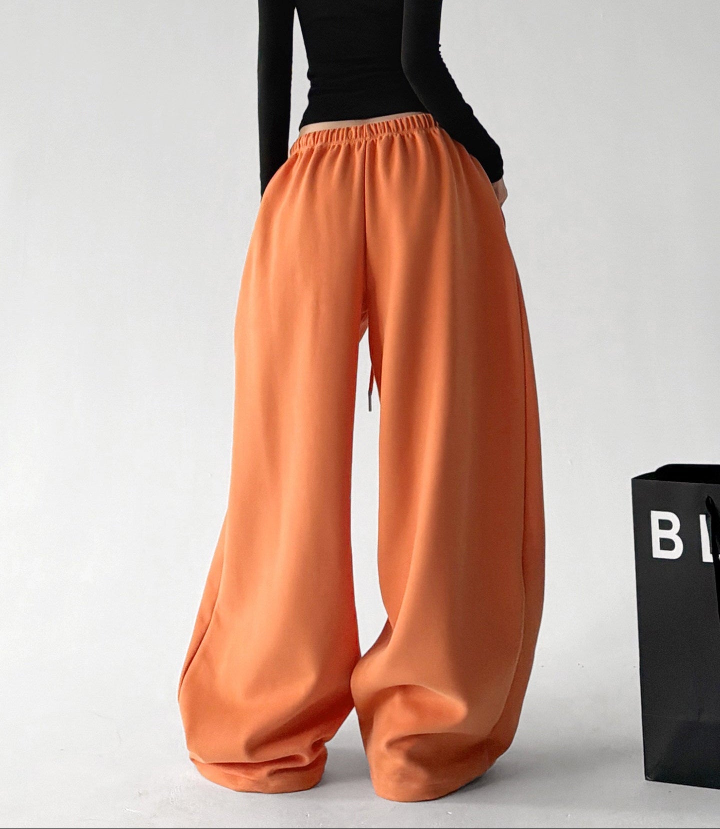 Low-Rise Wide-Leg Sweatpants - CT66244 - COPPING THREADS - CT ORIGINALS