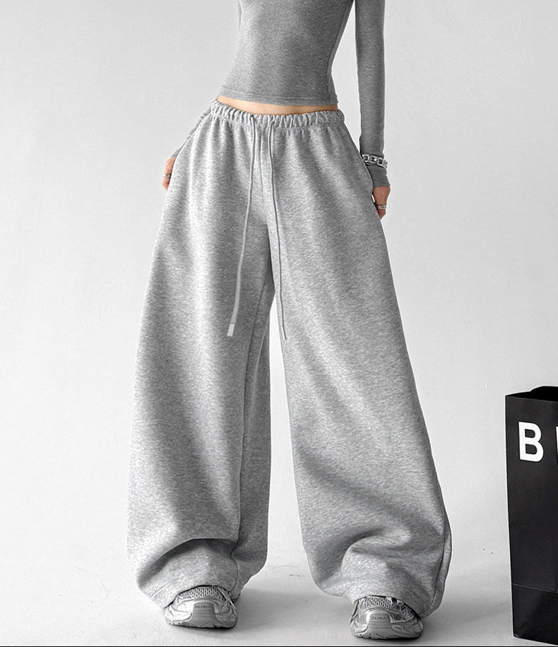 Low-Rise Wide-Leg Sweatpants - CT66244 - COPPING THREADS - CT ORIGINALS