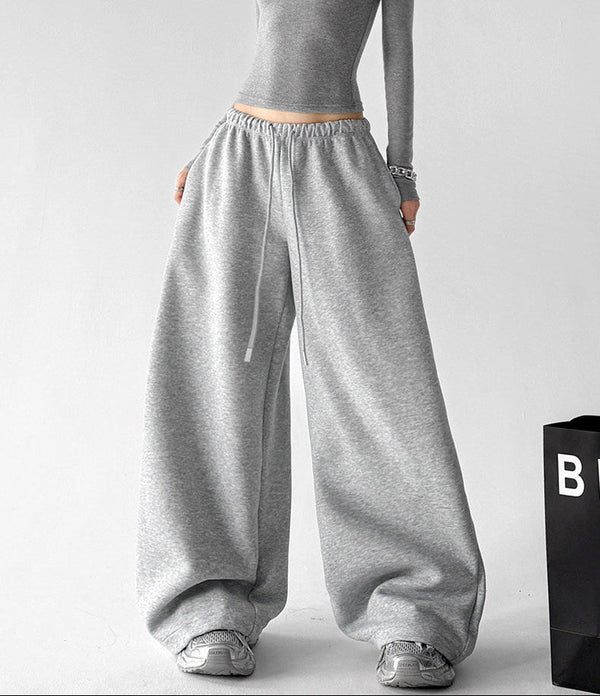 Low-Rise Wide-Leg Sweatpants - CT66244 - COPPING THREADS - CT ORIGINALS