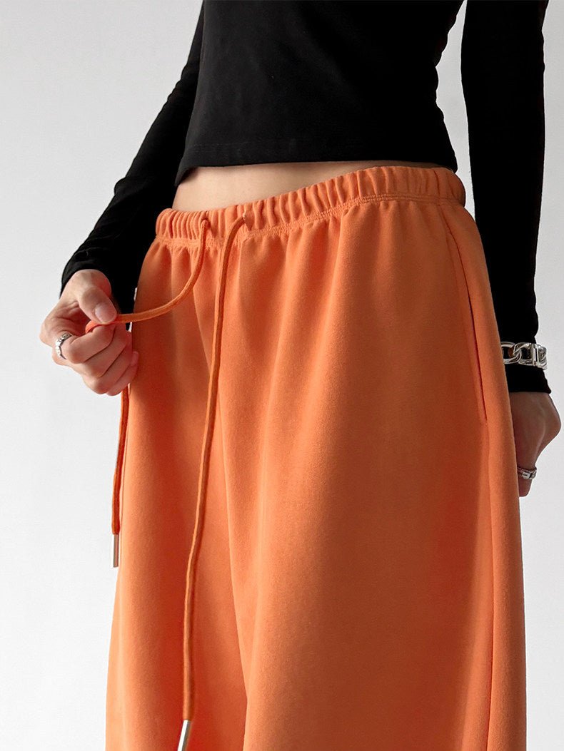 Low-Rise Wide-Leg Sweatpants - CT66244 - COPPING THREADS - CT ORIGINALS