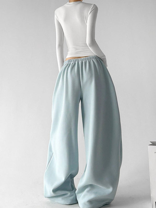 Low-Rise Wide-Leg Sweatpants - CT66244 - COPPING THREADS - CT ORIGINALS