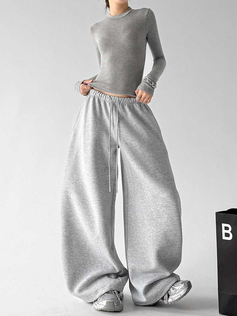 Low-Rise Wide-Leg Sweatpants - CT66244 - COPPING THREADS - CT ORIGINALS