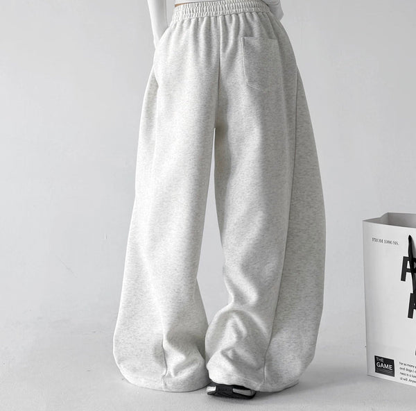 Lucky Girl Print Wide-Leg Sweatpants - COPPING THREADS - CT ORIGINALS