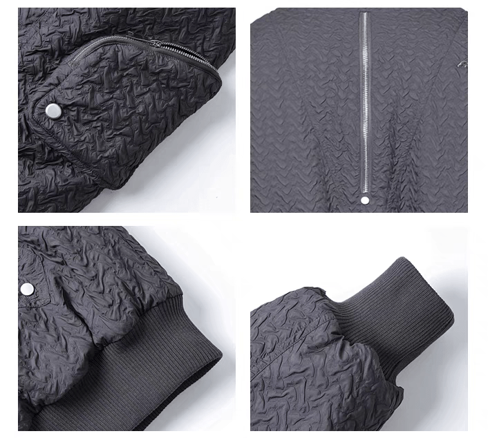 MA1 Flight Jacket Crinkled Cotton Outerwear - COPPING THREADS - TRECLUB