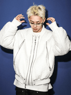 MA1 Flight Jacket Crinkled Cotton Outerwear - COPPING THREADS - TRECLUB