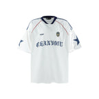 Mesh Breathable Letter Print Blockette Style Jersey Tee - COPPING THREADS - CHICISLAND