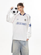 Mesh Breathable Long Sleeve Jersey Tee - COPPING THREADS - CHICISLAND