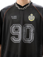 Mesh Breathable Oversized Jersey Tee - COPPING THREADS - CT Select