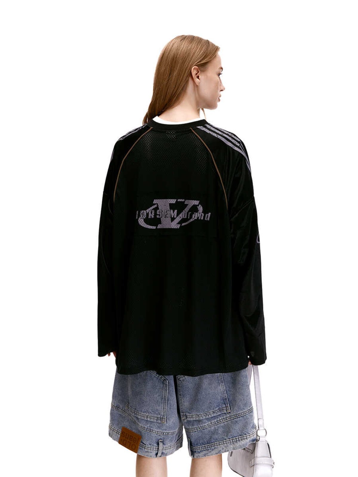 Mesh Jerseyfit Long Sleeve Athletic Shirt - COPPING THREADS - CHICISLAND