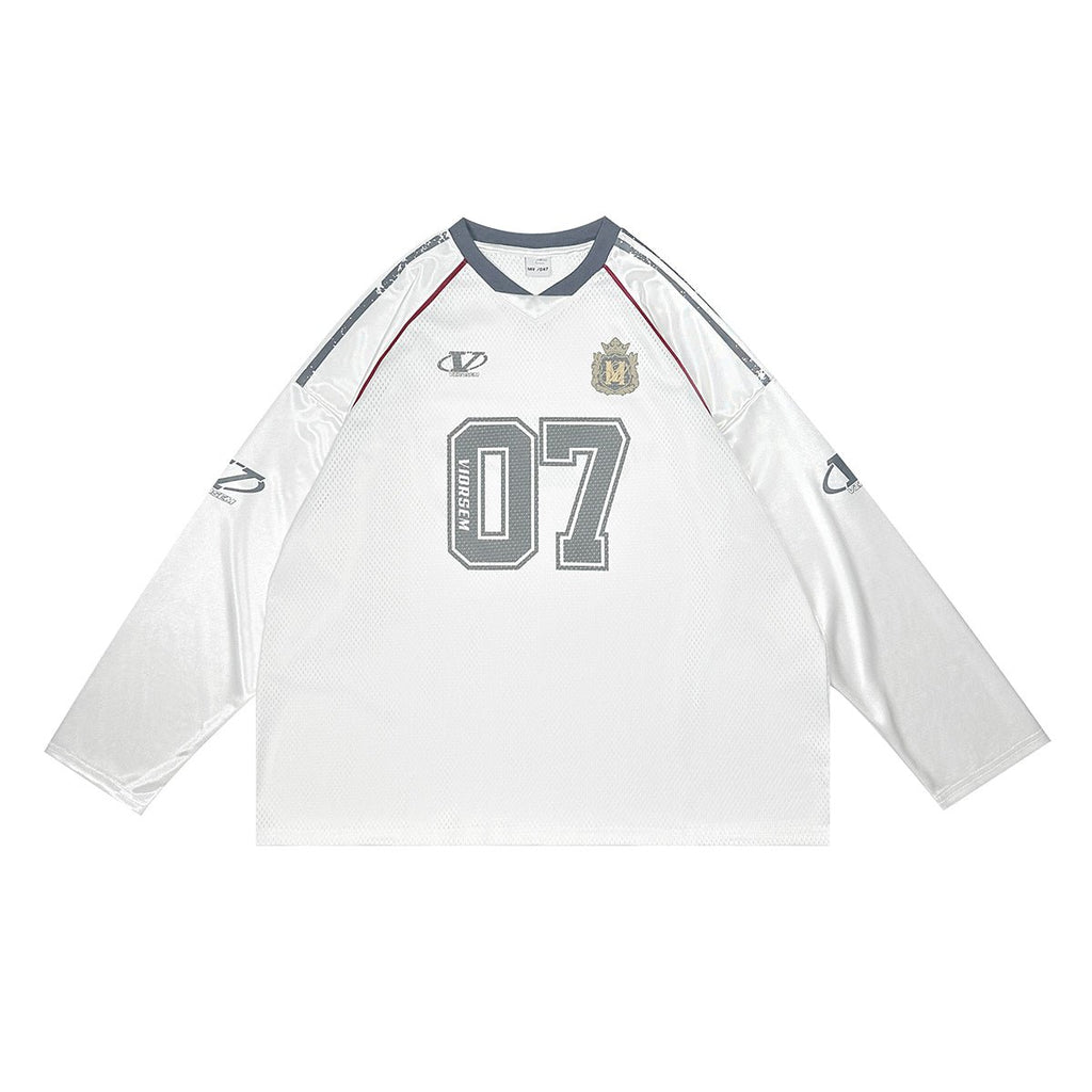 Mesh Jerseyfit Long Sleeve Athletic Shirt - COPPING THREADS - CHICISLAND