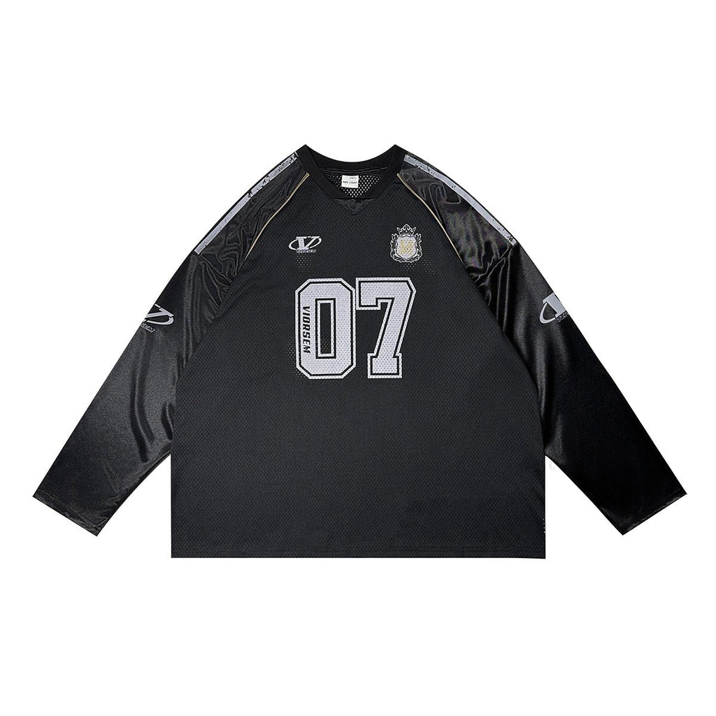 Mesh Jerseyfit Long Sleeve Athletic Shirt - COPPING THREADS - CHICISLAND