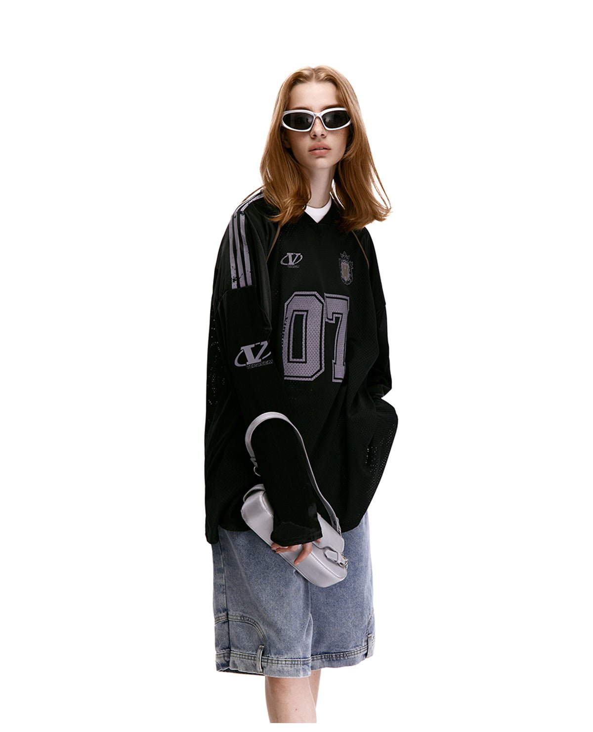 Mesh Jerseyfit Long Sleeve Athletic Shirt - COPPING THREADS - CHICISLAND