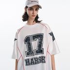 Mesh Panel Raglan Sleeve Boxing Tee - COPPING THREADS - Harsh and Cruel