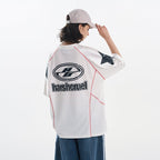 Mesh Panel Raglan Sleeve Boxing Tee - COPPING THREADS - Harsh and Cruel