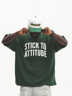 Mesh Quick - Dry Letter Print Tee - COPPING THREADS - CT Select