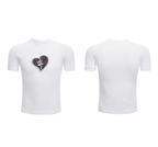 Metal Bead Heartbreak Embellished Fitted Tee - COPPING THREADS - ArguE CulturE