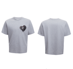 Metal Bead Heartbreak Embellished Fitted Tee - COPPING THREADS - ArguE CulturE