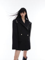 Metal Buckle One - Shoulder Blazer - COPPING THREADS - CT Select